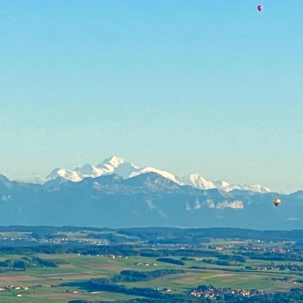 Tévenon Vue Panoramique Alpes-Lac，位于Grandevent的酒店