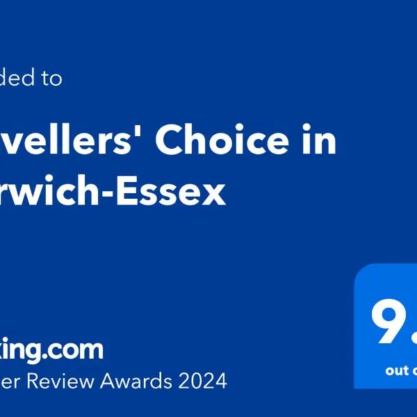 Travellers' Choice in Harwich-Essex，位于哈里奇的酒店
