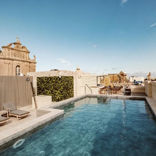 Palazzo Castagna Boutique Hotel，位于Għaxaq的酒店