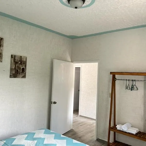 Departamento cómodo y céntrico en Malinalco.，位于马利纳尔科的酒店