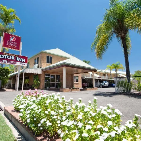 Wild Scotsman Motor Inn Gin Gin QLD，位于Gin Gin的酒店