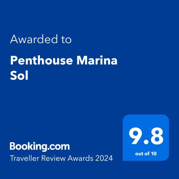 Penthouse Marina Sol，位于Malseira的酒店