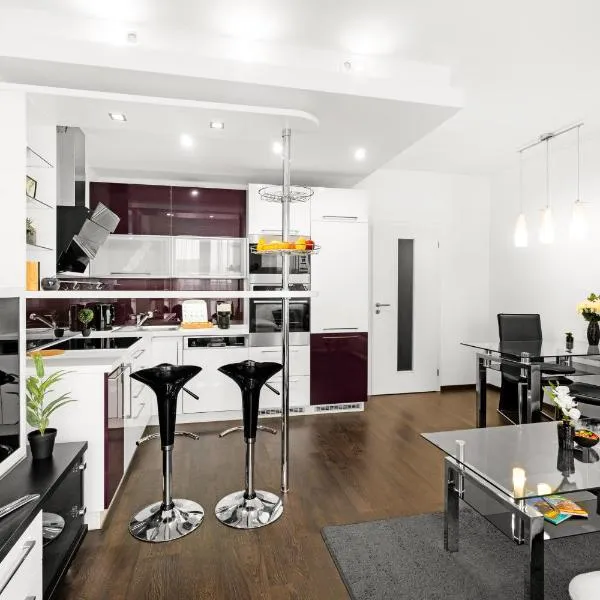 BNB New Beautiful Apartment in the Center of Ostrava with option Garage Parking，位于Moravská Ostrava的酒店