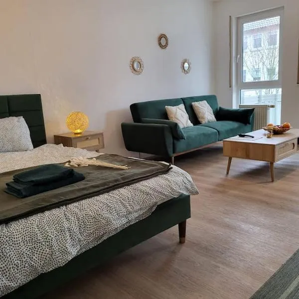 Studio-Priv.Parkplatz-Balkon-Wlan-Netflix-SmartTV，位于Deizisau的酒店