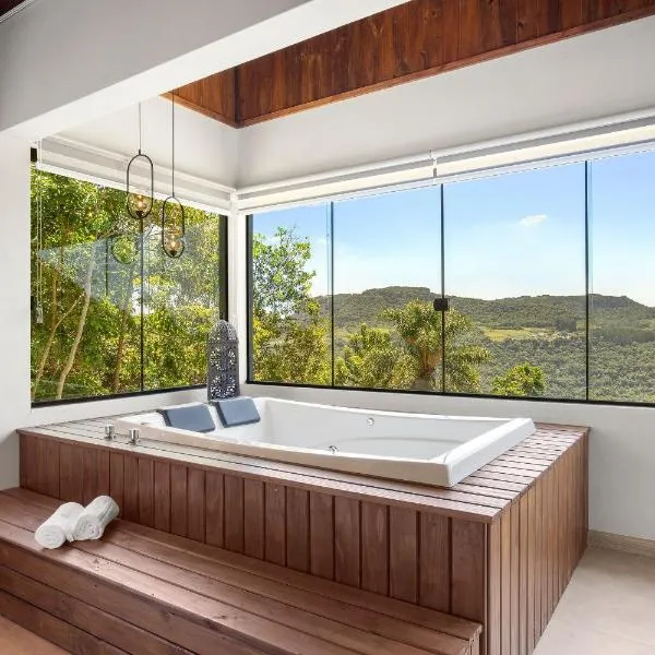 Cabana Blaue Hütte Vila Germânica by Achei，位于新彼得罗波利斯的酒店