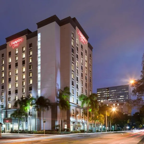 Hampton Inn Fort Lauderdale Downtown Las Olas Area，位于劳德代尔堡的酒店