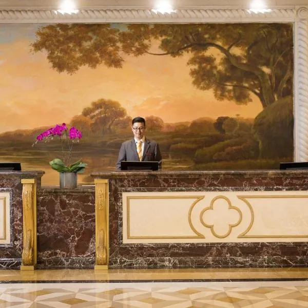 青岛海泉湾皇冠假日度假酒店，位于Wanggezhuang的酒店