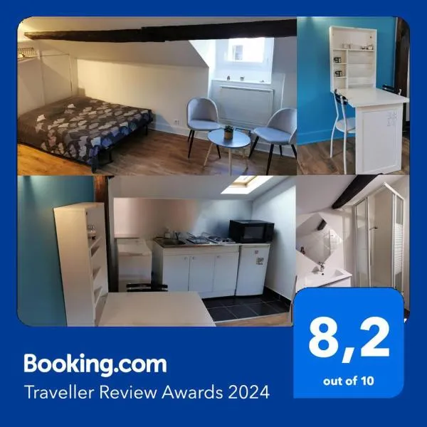 Studio sous les toits proche Paris et Versailles，位于沙维勒的酒店