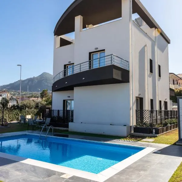 Residence Villa Nebros，位于圣亚加塔·迪·米利特的酒店