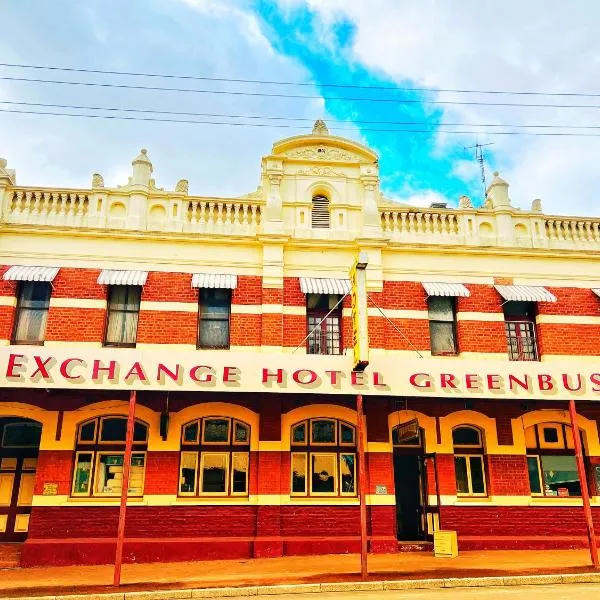 Exchange Hotel Greenbushes，位于Hester的酒店