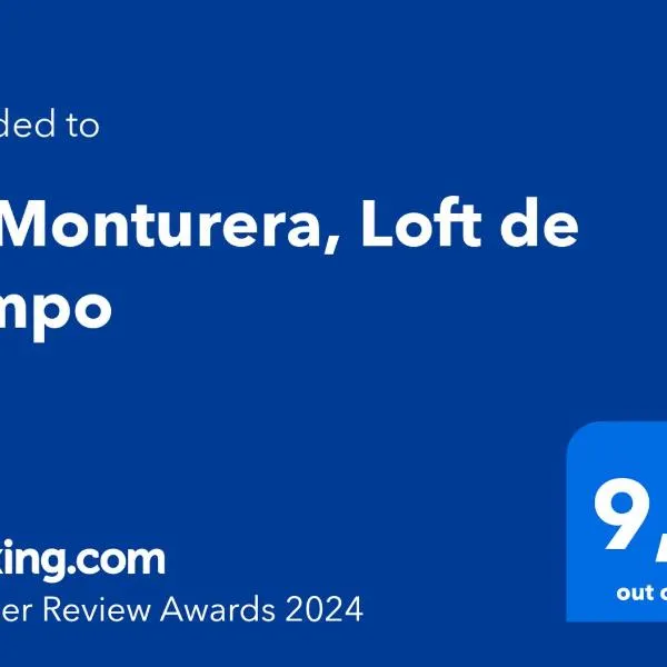 La Monturera, Loft de campo，位于San Pedro的酒店