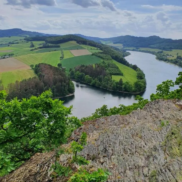 Urlaub mit der ganzen Familie im Ferienhaus in der Natur，位于Diemelsee的酒店