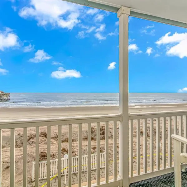 Exceptional Ocean-Pier-Pool Front 1 BR Condo，位于默特尔比奇的酒店