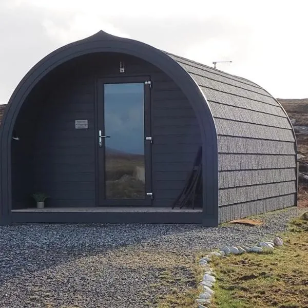 Grimsay Glamping, North Uist - Pod Glas，位于Sollas的酒店