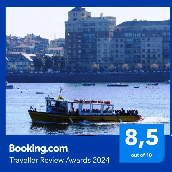 2 pièces au centre de Hendaye-Plage，位于昂代的酒店