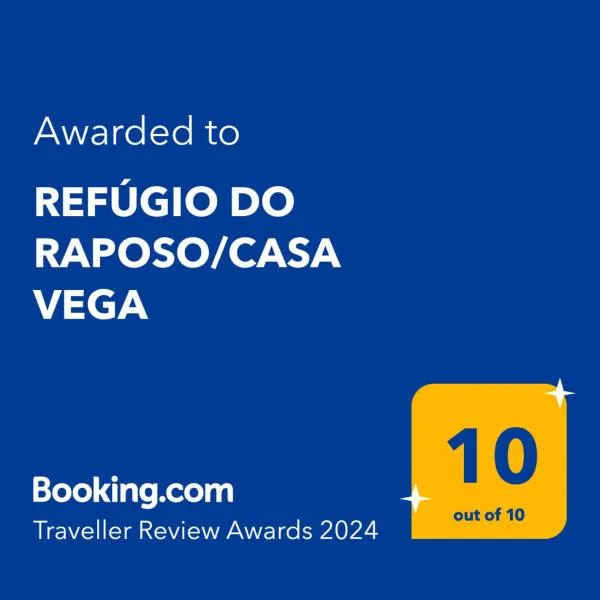 REFÚGIO DO RAPOSO/CASA VEGA，位于Carregais的酒店