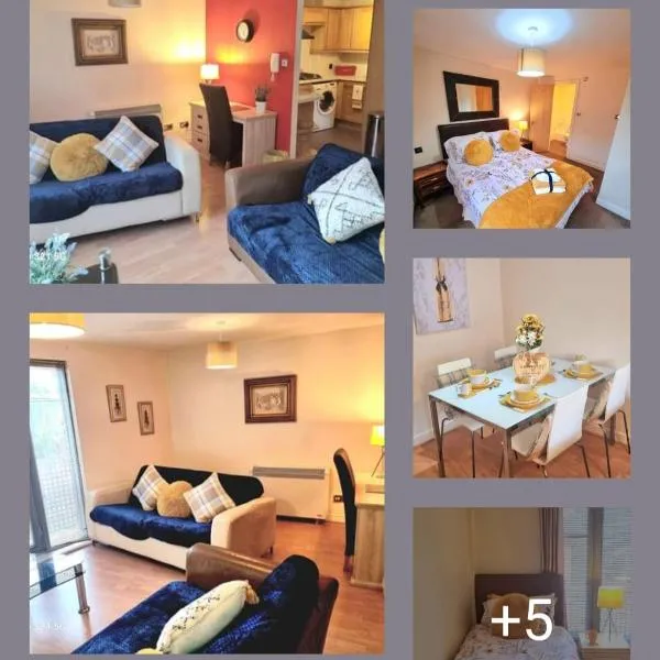 Spacious Duplex 2 Bed Apartments Central Location By Canal - Chester UK，位于切斯特的酒店