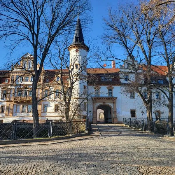 Hotel Schloss Schkopau，位于Spergau的酒店