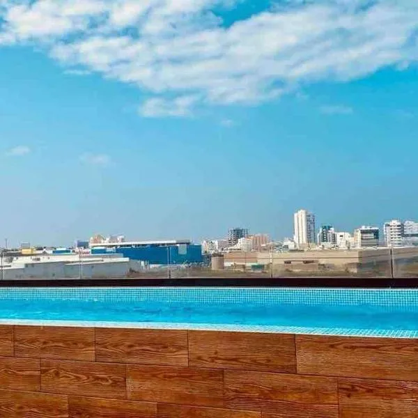 Dpto C-alberca Playa La Bamba - Facturamos，位于博卡德尔里奥的酒店