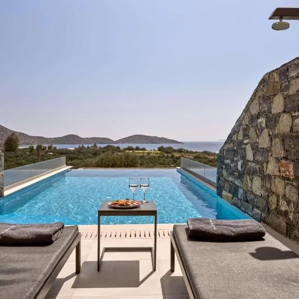 Elounda Palm Hotel & Suites，位于Séllai的酒店