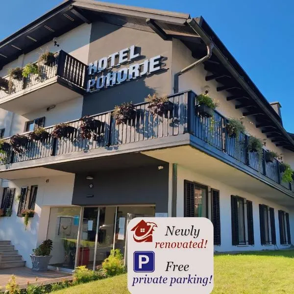 Boutique Hotel Pohorje，位于Miklavž na Dravskem Polju的酒店