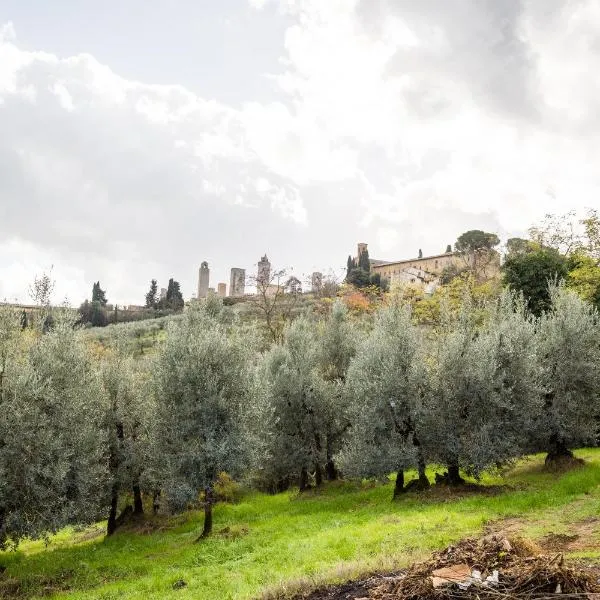 Spacious Estate in San Gimignano，位于波吉邦西的酒店