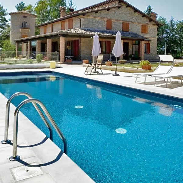 Villa Montegenco，位于Montefalcone Appennino的酒店