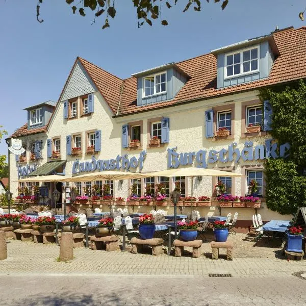 Hotel & Restaurant Burgschänke，位于Krickenbach的酒店