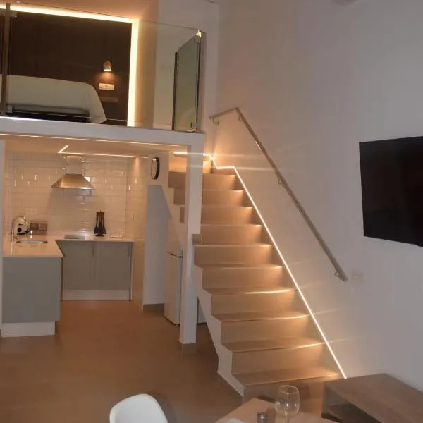 LOFT Reyes Católicos Parking privado INCLUIDO，位于塞特尼尔的酒店