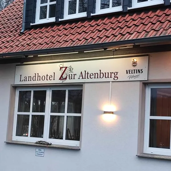 Landhotel Zur Altenburg，位于巴德甘德尔斯海姆的酒店