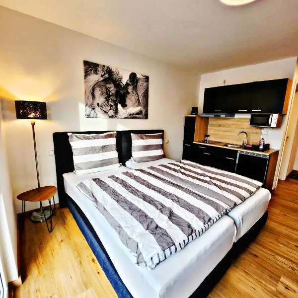 Lions Place Premium Apartments BUSINESS optionaler Zugang zum SPA- Bereich，位于布拉河畔的海登海姆的酒店