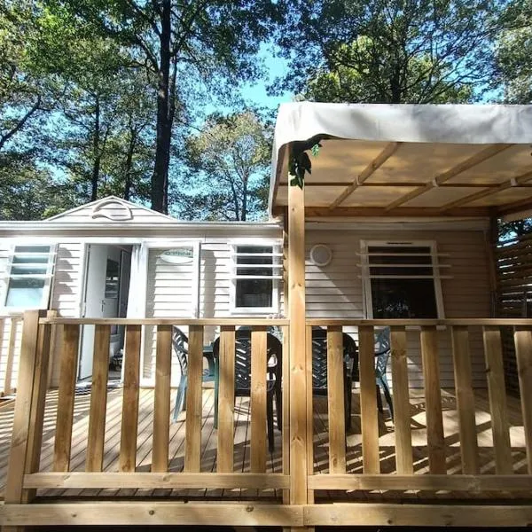 Mobil-home, 3 ch , 6 personnes 800CR，位于Le Pont Legé的酒店