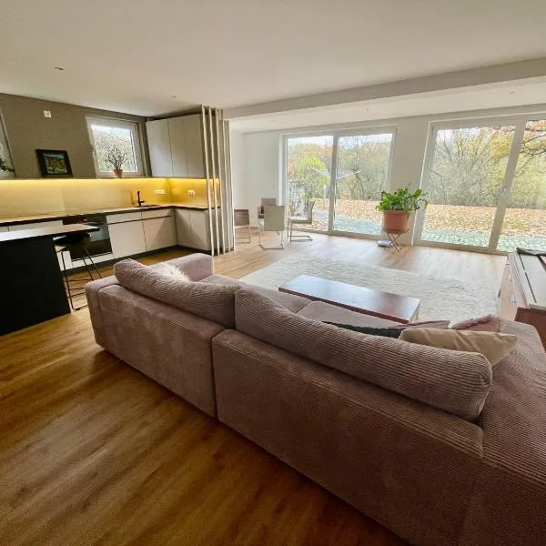 SONNENWEG Designwohnung mit Gartenblick，位于普劳恩的酒店