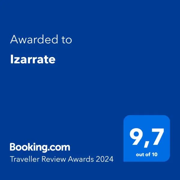 Izarrate，位于Urturi的酒店