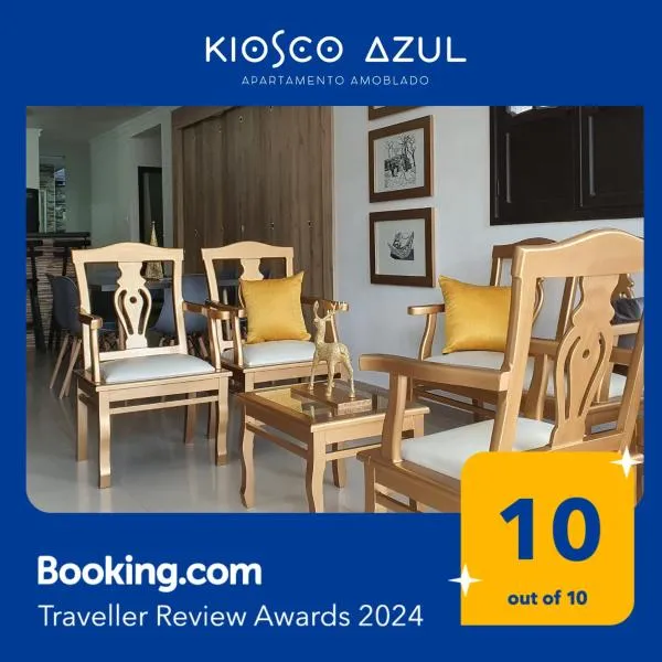 Kiosco Azul - Apartamento amoblado cerca al mar，位于里奥阿查的酒店