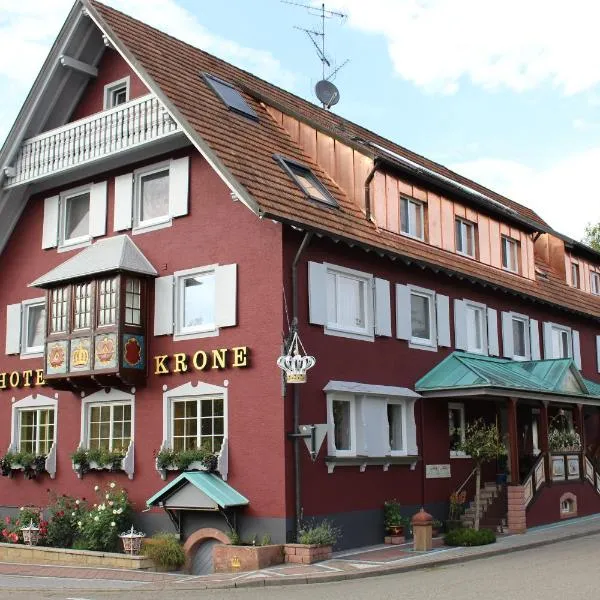 克朗公园酒店，位于Oberspitzenbach的酒店