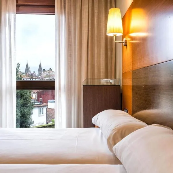 Hotel Alda Bonaval，位于圣地亚哥－德孔波斯特拉的酒店