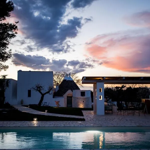 Borgo Chiancarosa, esclusivi trulli con piscina riscaldata，位于普蒂尼亚诺的酒店