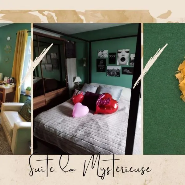 Maison d hôtes Les Notes Endormies " Suite La Mystérieuse"，位于Thy-le-Bauduin的酒店