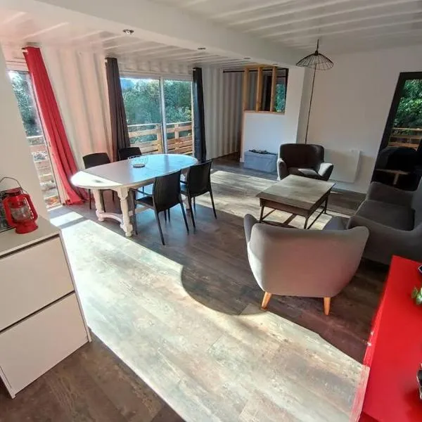 Gîtes de la Gare - Les conteneurs，位于Plessé的酒店