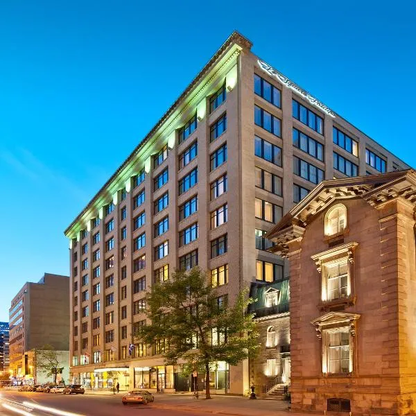 菲利普斯乐广场及套房酒店，位于蒙特利尔的酒店