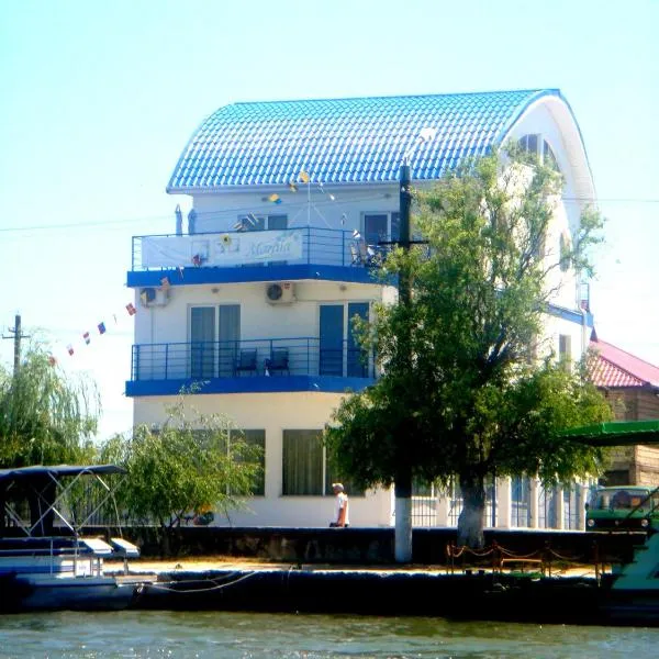 码头旅馆，位于Letea的酒店