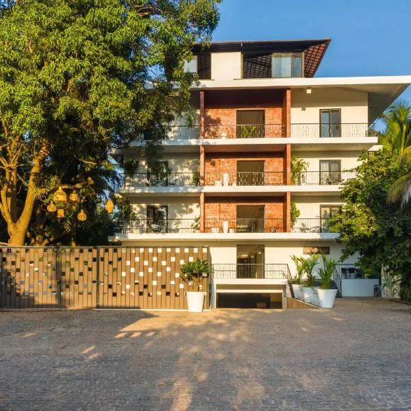 Etereo Stays, Luxury Premium Apartments Baga, Arpora, Goa，位于巴加的酒店