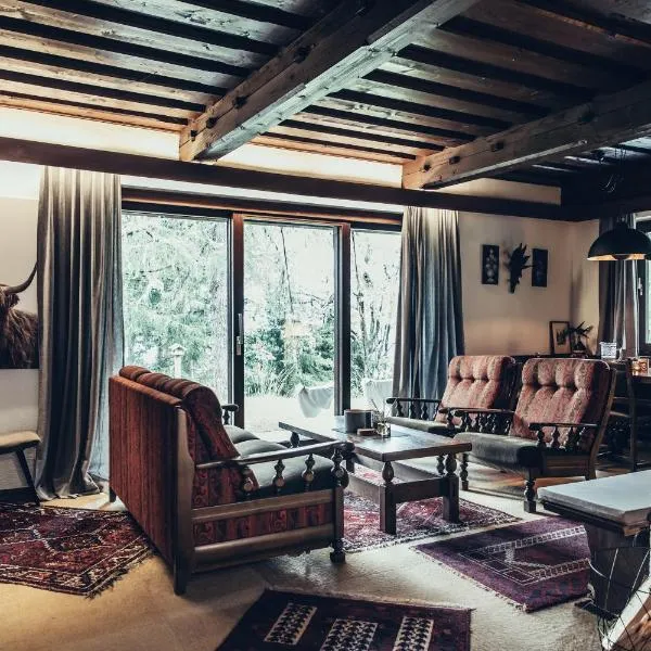 Bungalow „Zeitlos am Berg“ auf der Hochrindl，位于Sirnitz-Sonnseite的酒店