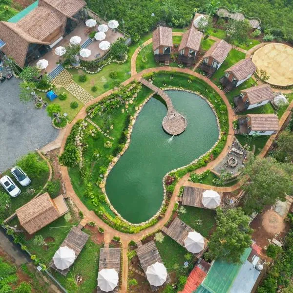 The Homilá Bảo Lộc - Hill View Bungalow & Glamping，位于Bảo Lâm的酒店