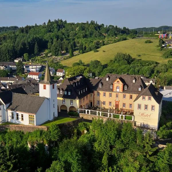 Schloßhotel Kurfürstliches Amtshaus Dauner Burg，位于Berlingen的酒店