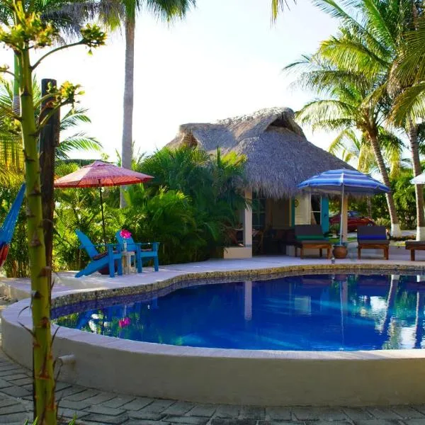 OCEAN OASIS HOTEL - adult only, four casitas boutique resort，位于Mecahuilillo的酒店