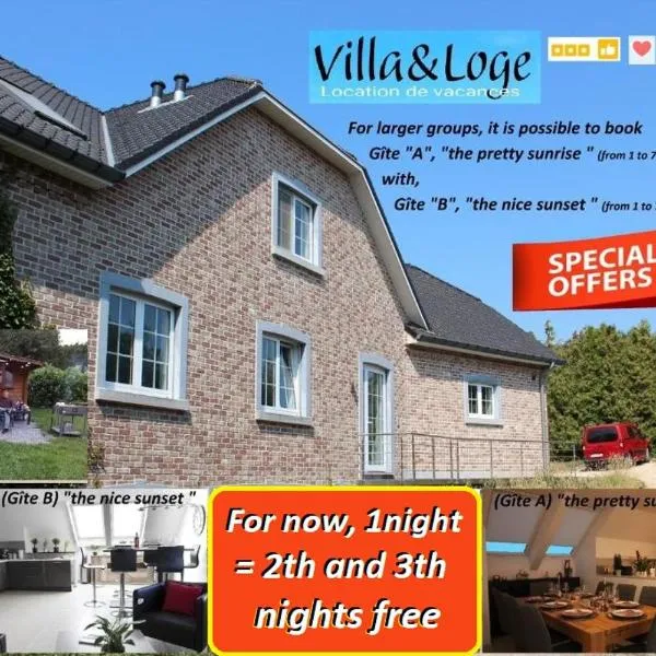 Villa&Loge，位于Lontzen的酒店