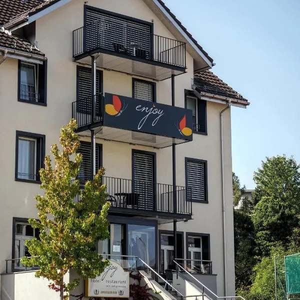 欢乐酒店，位于Rheineck的酒店