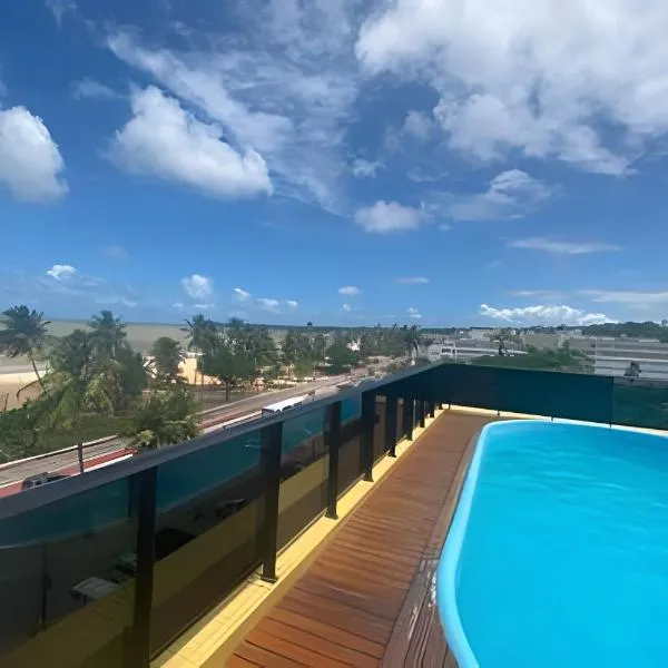 Flat Mar do cabo Branco by Allmare Apartamentos，位于若昂佩索阿的酒店